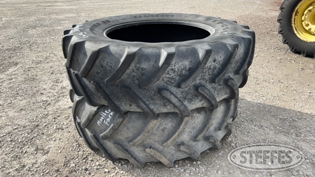 (2) Firestone 460/85R38 Tires